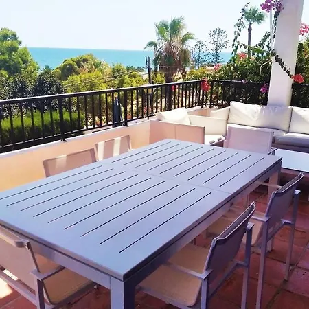 Autentica Casa Mediterranea Con Vistas Al Mar Дом отдыха *